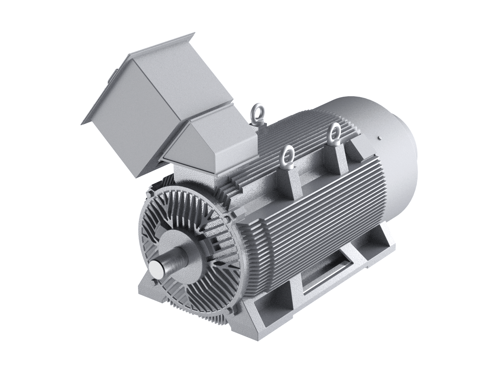 Medium-Voltage Totally Enclosed Fan-Cooled (TEFC) Motors (IEC)